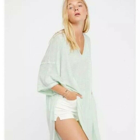 Free People Tops - NEW Free People City Slicker Oversized tunic